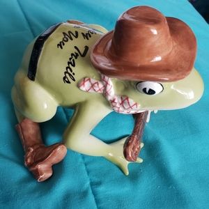 Fanciful Frogs "Hoppy Trails" figurine
